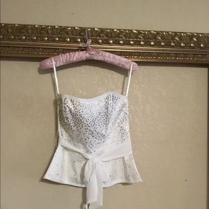 White House Black Market Bustier